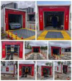 中國南昌，中國石化，隧道9刷電腦洗車機(jī)安裝調(diào)試中